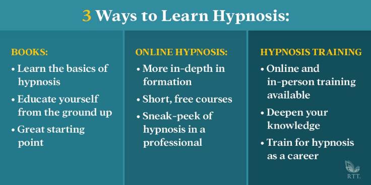 three ways to learn hypnosis
